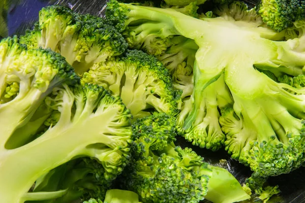 Broccoli Vegetables Close Stockafbeelding