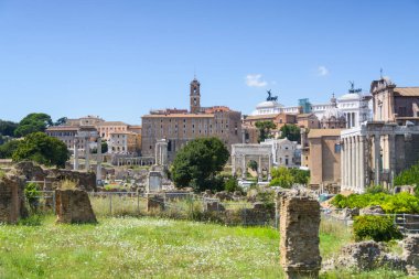 Antik Roma - İtalya. mimari, seyahat