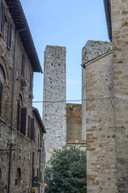 San Gimignano, İtalya. seyahat