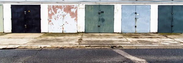 Garage Doors City Urban — Zdjęcie stockowe