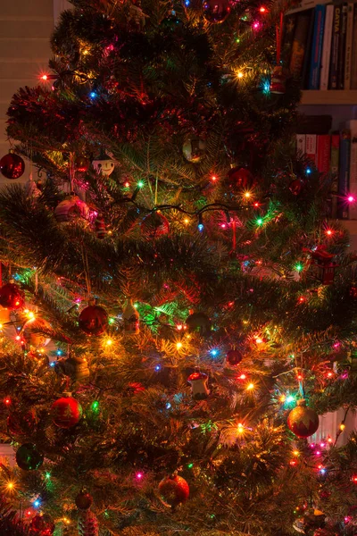 Weihnachtsbaum Aus Nächster Nähe — Stockfoto