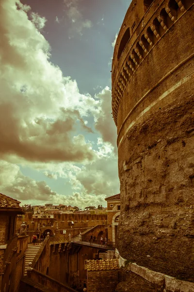 Castel Sant Angelo Rome Italy — 图库照片
