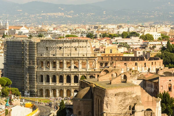 Κολοσσαίο Ρώμη Ιταλία Ταξίδι — Φωτογραφία Αρχείου