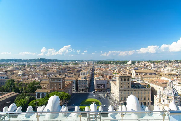 Panorama Rome Italy — Stockfoto