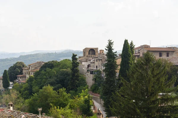 San Gimignano Włochy Podróże — Zdjęcie stockowe