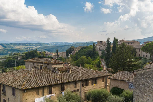 San Gimignano Italy Architecture Travel —  Fotos de Stock