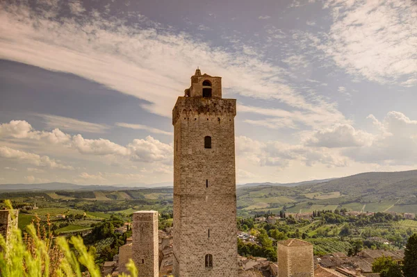 San Gimignano Italy Travel — Stock Photo, Image