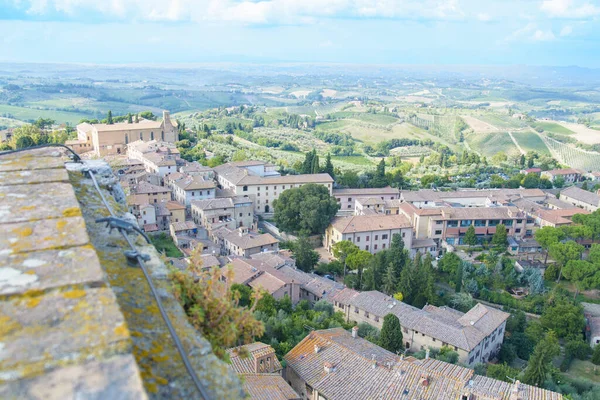 San Gimignano Italy Travel — ストック写真