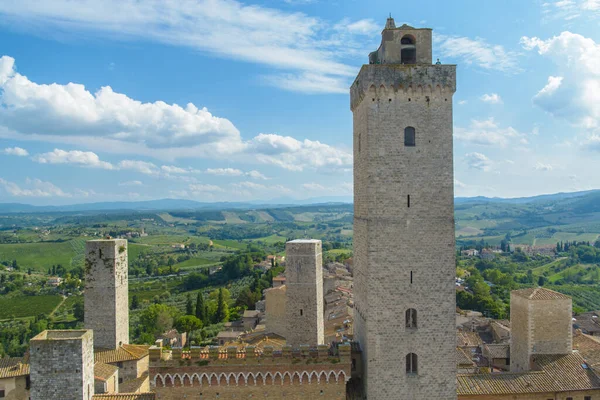 San Gimignano Italy Travel — Stok fotoğraf