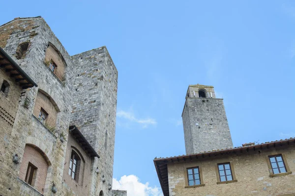 San Gimignano Italy Travel — ストック写真