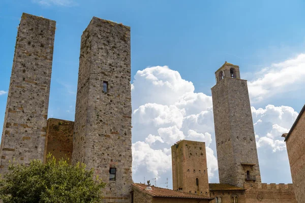 San Gimignano Italy Architecture Travel — Fotografia de Stock