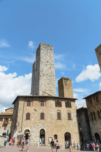 San Gimignano Talya Seyahat — Stok fotoğraf
