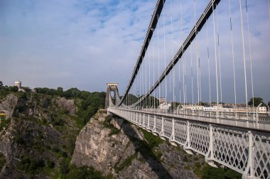 Cliffton Köprüsü, panoramik manzara