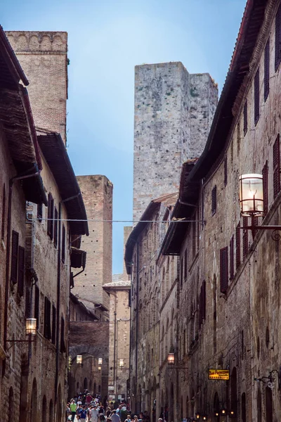 San Gimignano Italy Travel — Stock Fotó