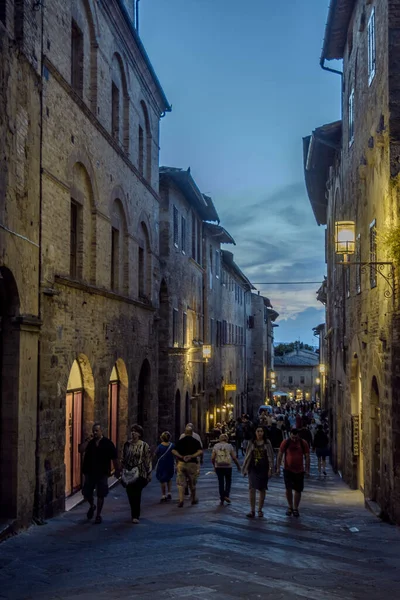 San Gimignano Italia Viajes —  Fotos de Stock