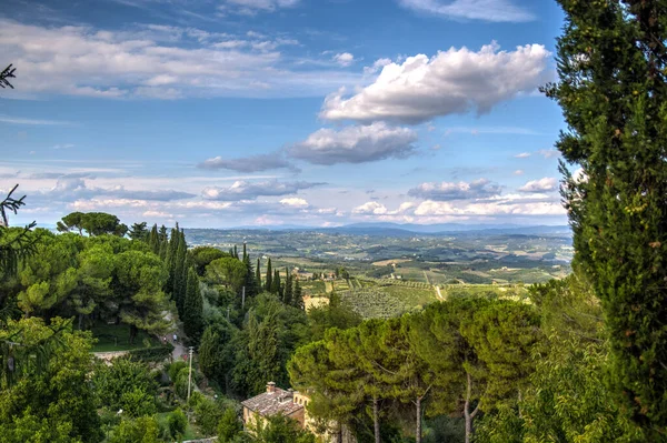 San Gimignano Italy Travel — ストック写真