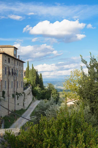 San Gimignano Włochy Architektura Podróże — Zdjęcie stockowe