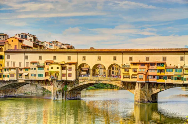 Ponte Vecchio Florence Italië — Stockfoto