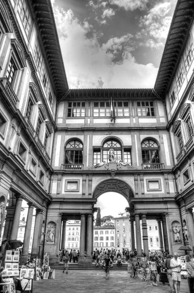 Galeria Uffizi Florencja Włochy — Zdjęcie stockowe