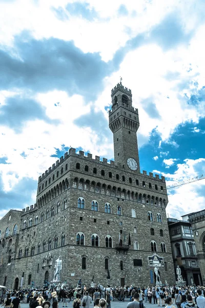 Palazzo Vecchio Florencia Italia —  Fotos de Stock