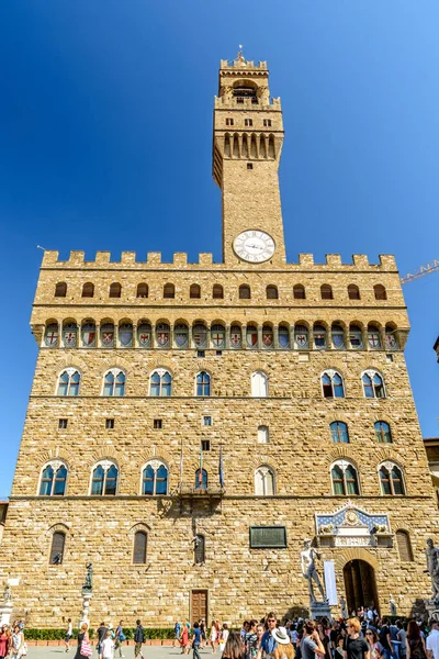 Palazzo Vecchio Florença Itália — Fotografia de Stock