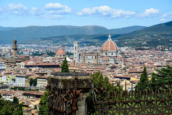 Florencia Panorama Santa Maria Del Fiore Florencia Italia —  Fotos de Stock