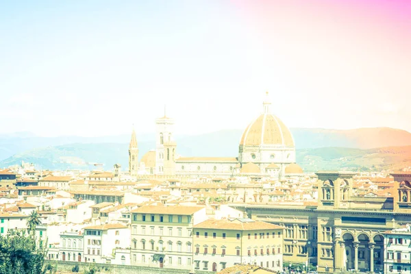 Florence Panorama Santa Maria Del Fiore Florence Italy — Stock Photo, Image