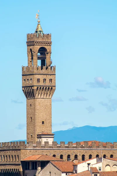 Palazzo Vecchio Firenze Italia — kuvapankkivalokuva