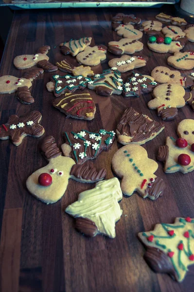 Homemade Christmas Coockies Food — Stock Photo, Image