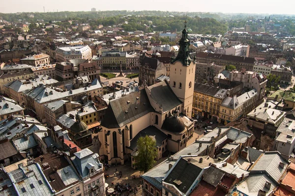 Stad Lviv Oekraïne — Stockfoto
