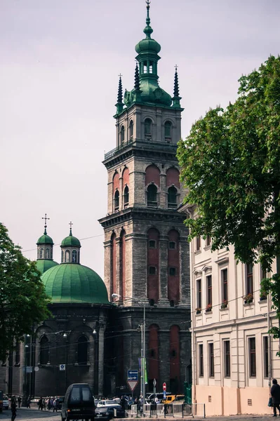 Cidade Lviv Ucrânia — Fotografia de Stock