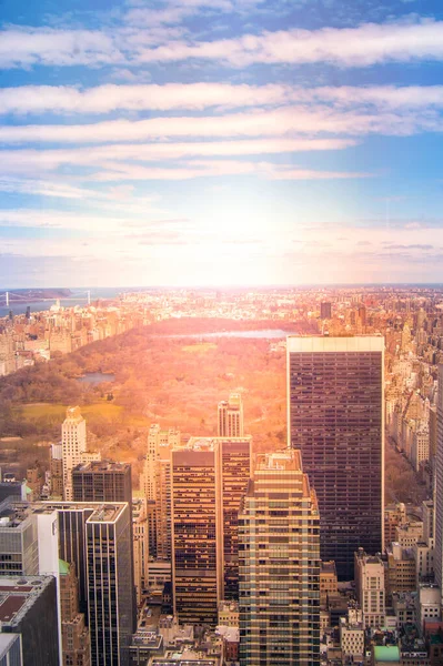 Panorama Central Park New York — Photo