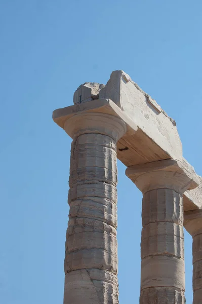 Poseidon Temple Sounion Greece — Stock Photo, Image