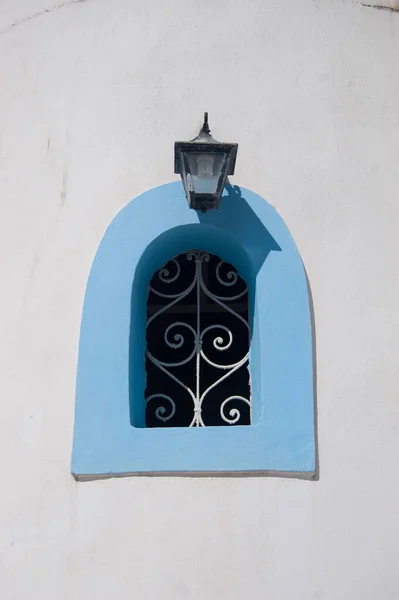 House Window Milos Island — Stock Photo, Image