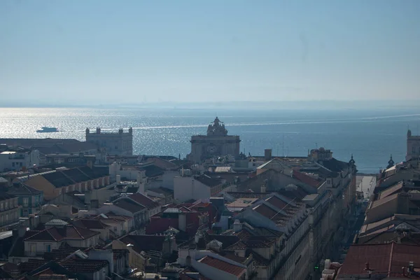 Panoramic View Lisbon — Stock Photo, Image