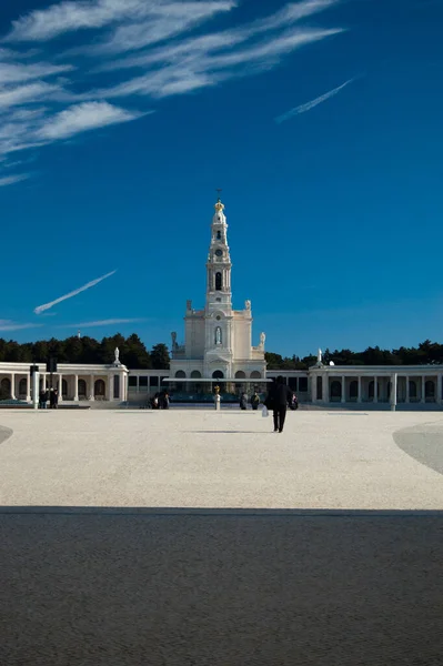 Kościół Fatimie Portugalia — Zdjęcie stockowe