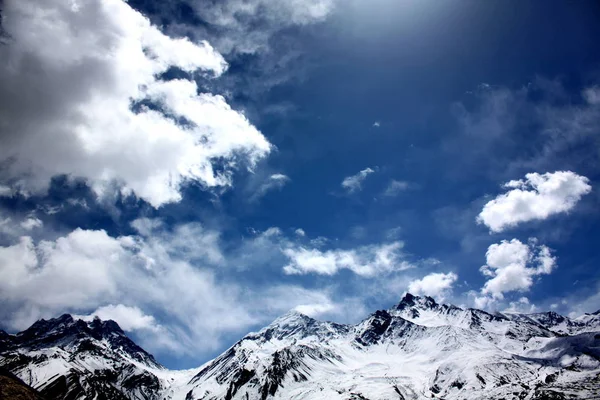 Nepál Felhők Himalája — Stock Fotó