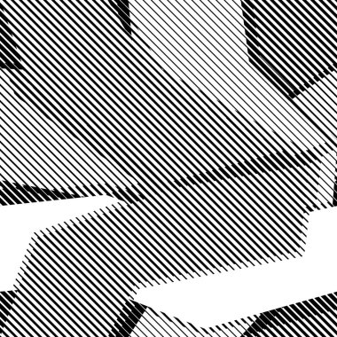 Halftone bitmap çizgilerretro arka plan Siyah ve Beyaz vektör deseni