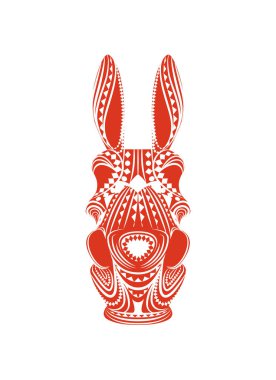 Süs eklektik karışık renkli sanat baş eşek vektör ölü güzel mariachi