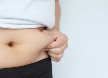 Kadın el yağ vücut göbek göbeğimden, diyabetik risk faktörü alıcı tarafında