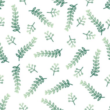 Sevimli çiçek dikişsiz desen arka plan