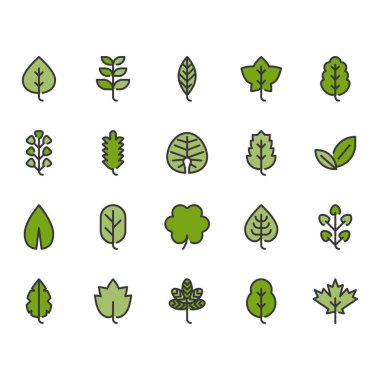 Simge kümesini bırakır. Vektör çizimi