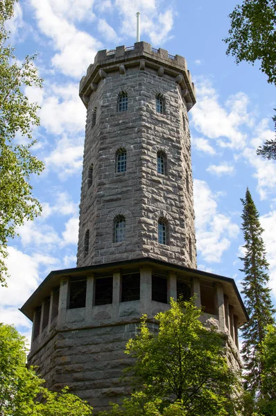 Eski taş Aulanko, Finlandiya, kule.