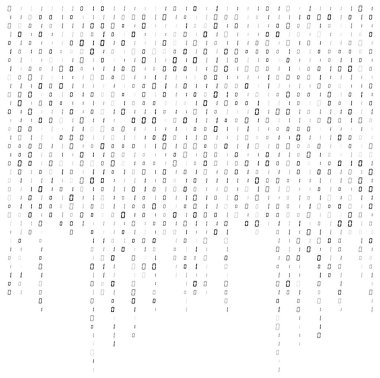 ikili kod akış arka plan veri vektör tasarımı