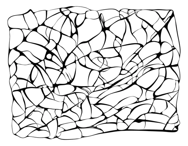 Fissures Sur Conception Vectorielle Verre Isolé Sur Fond Blanc — Image vectorielle