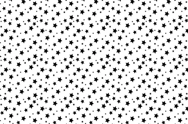 Star Pattern Background Black Star Wallpaper Design — Stock Vector