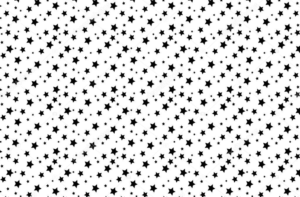 star pattern background, black star wallpaper design 