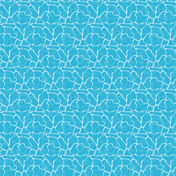 Water Surface Seamless Texture Pattern Wallpaper Design — Stock Vector