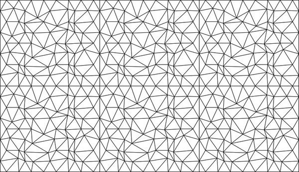 Abstract Driehoek Naadloos Patroon Behang Achtergrond Ontwerp — Stockvector