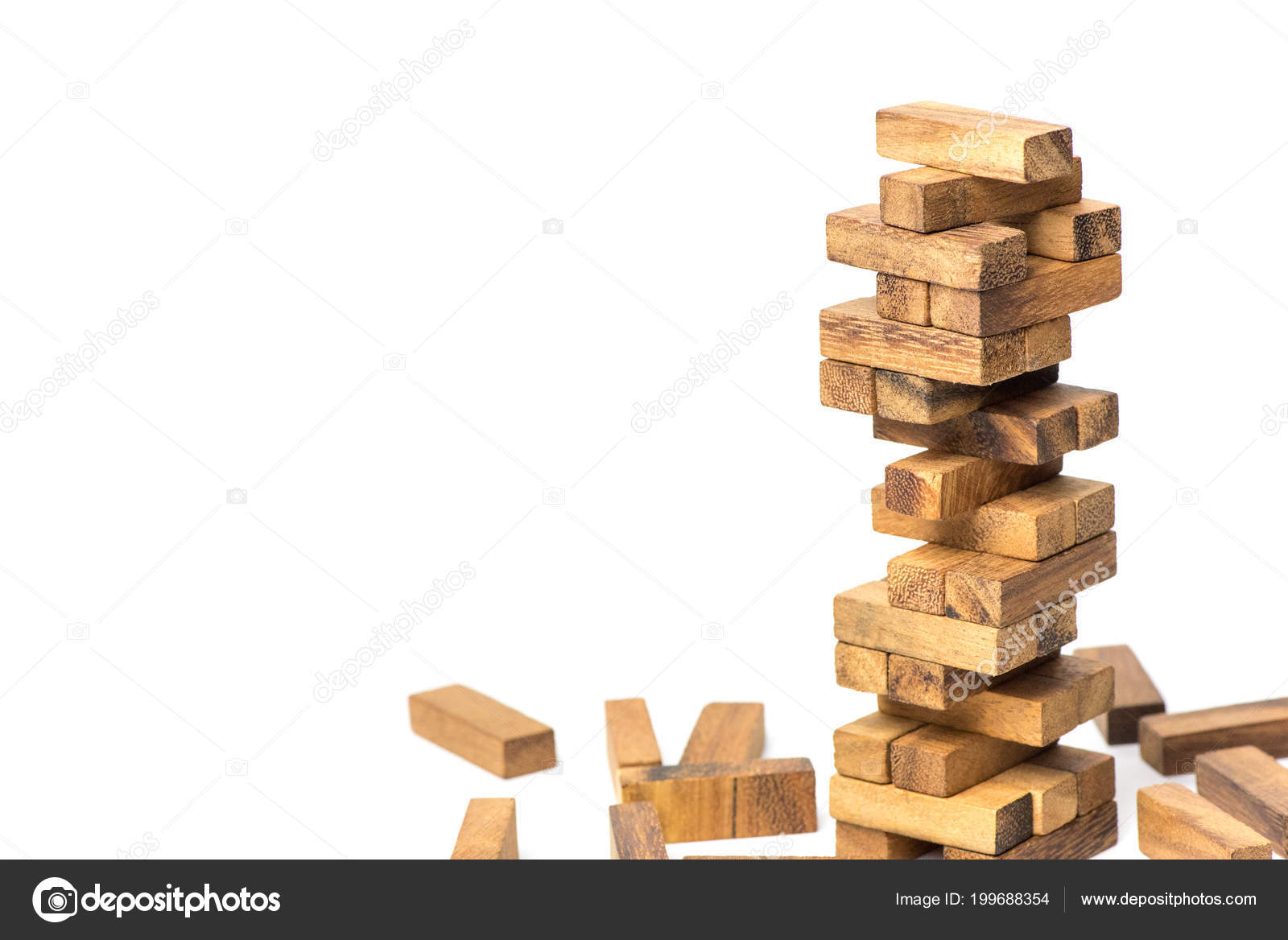 wooden blocks jenga